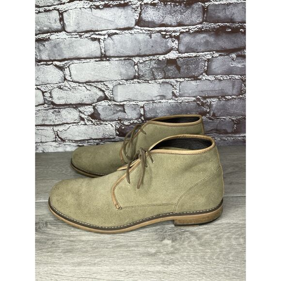 Wolverine 1883 Taupe Suede Leather Desert Lace Chukka Boots Men’s Sz 45EU/12M US - Picture 15 of 16